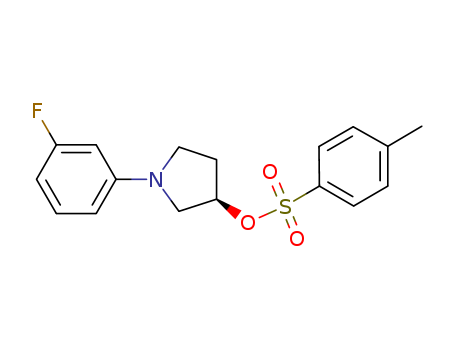 [(3R)-1-(3-fluorophenyl)pyrrolidin-3-yl] 4-methylbenzenesulfonate