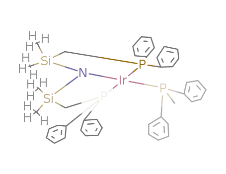 Ir(PMePh<sub>2</sub>){N(SiMe<sub>2</sub>CH<sub>2</sub>PPh<sub>2</sub>)2}