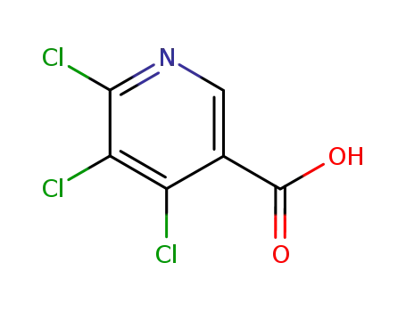 Molecular Structure of 847608-28-0 (4,5,6-Trichloronicotinic acid)