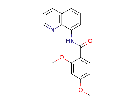 2,4-dimethoxy-N-(quinolin-8-yl)benzamide