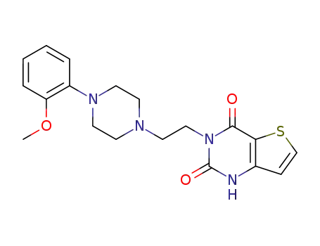 3-<2-<4-(2-methoxyphenyl)piperazin-1-yl>ethyl>thieno<3,2-d>pyrimidine-2,4-dione