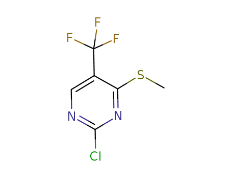 Pyrimidine, 2-chloro-4-(methylthio)-5-(trifluoromethyl)-