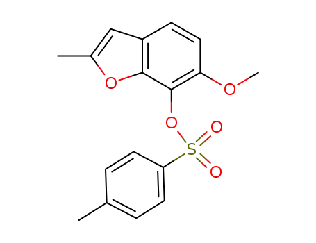 2-methyl-6-methoxy-7-(4-toluylsulphonate)-benzo[b]furan