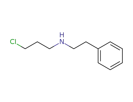 Molecular Structure of 110970-01-9 (N-(3-chloropropyl)phenylethylamine)