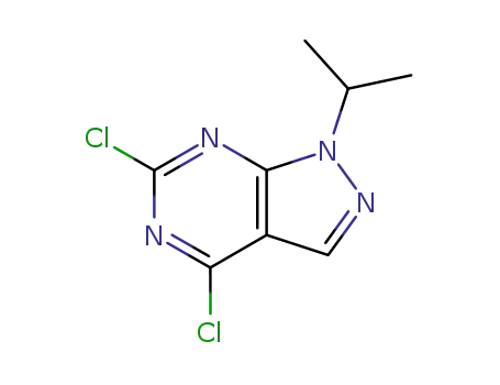 4,6-dichloro-1-isopropyl-1H-pyrazolo[3,4-d]pyrimidine