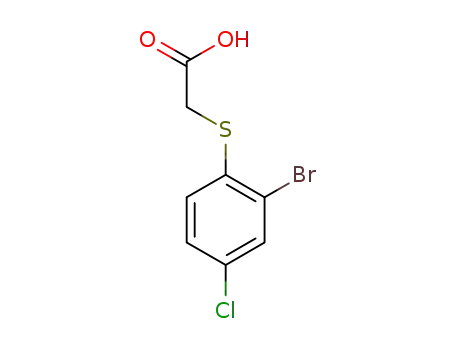 [(2-bromo-4-chlorophenyl)thio]acetic acid