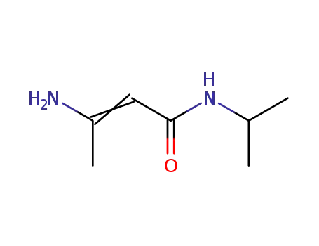 2-Butenamide, 3-amino-N-(1-methylethyl)-
