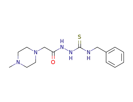 1-(4-methyl-1-piperazinylacetyl)-4-benzyl-thiosemicarbazide