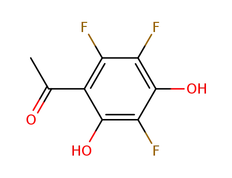 Molecular Structure of 182951-75-3 (2,4-dihydroxy-trifluoroacetophenone)