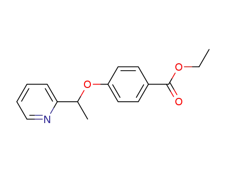 Ethyl 4-(1-pyridin-2-ylethoxy)benzenecarboxylate