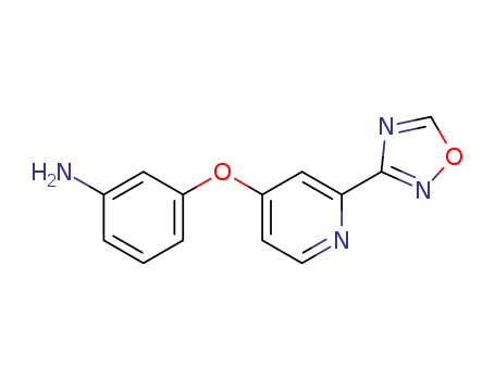 Benzenamine, 3-[[2-(1,2,4-oxadiazol-3-yl)-4-pyridinyl]oxy]-