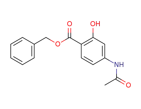 4-acetylamino-2-hydroxy-benzoic acid benzyl ester