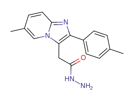 (6-Methyl-2-p-tolyl-imidazo[1,2-a]pyridin-3-yl)-acetic acid hydrazide