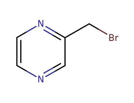Pyrazine, (bromomethyl)- (9CI)