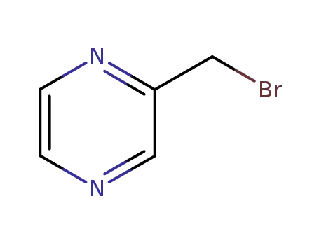 Molecular Structure of 60023-35-0 (Pyrazine, (bromomethyl)- (9CI))