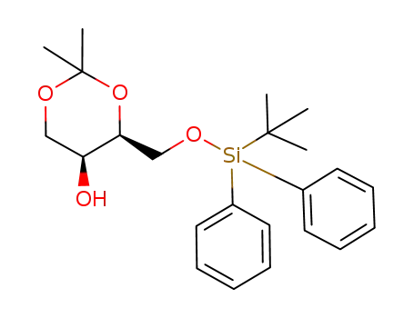 (4S,5S)-4-[(tert-butyldiphenylsilyloxy)methyl]-2,2-dimethyl-1,3-dioxan-5-ol
