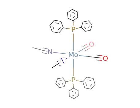 cis,trans-Mo(CO)2(PPh<sub>3</sub>)2(NCMe)2