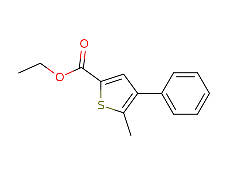 Ethyl 5-methyl-4-phenylthiophene-2-carboxylate