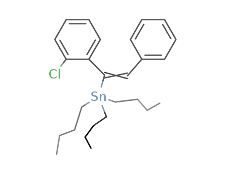 C<sub>5</sub>H<sub>4</sub>NCHCSn(C<sub>4</sub>H<sub>9</sub>)3C<sub>6</sub>H<sub>4</sub>(o-Cl)