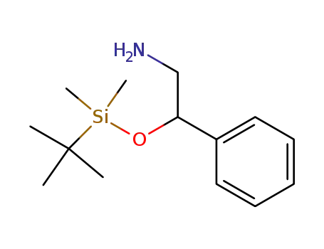 Benzeneethanamine, b-[[(1,1-dimethylethyl)dimethylsilyl]oxy]-