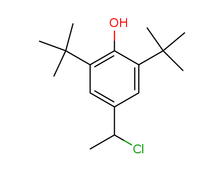 Phenol, 4-(1-chloroethyl)-2,6-bis(1,1-dimethylethyl)-