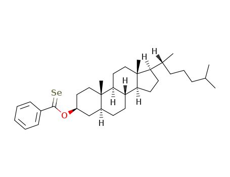 5α-Cholestan-3β-ol-selenobenzoate