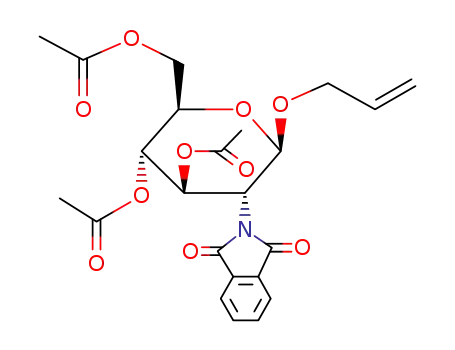 allyl 3,4,6-tri-O-acetyl-2-deoxy-2-N-phthalimido-β-D-glucopyranoside