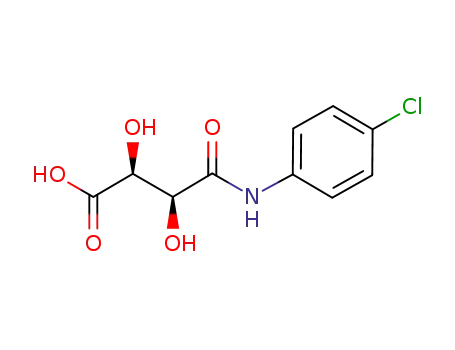 Molecular Structure of 46834-56-4 ((-)-4'-CHLOROTARTRANILIC ACID)