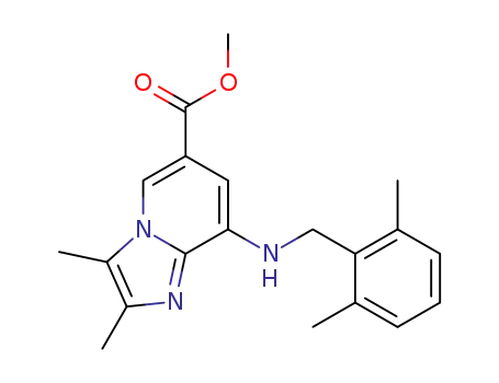 Imidazo[1,2-a]pyridine-6-carboxylic acid,
8-[[(2,6-dimethylphenyl)methyl]amino]-2,3-dimethyl-, methyl ester