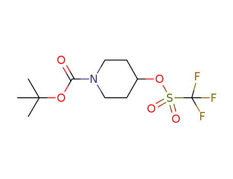 tert-부틸 4-(트리플루오로메틸술포닐옥시)피페리딘-1-카르복실레이트