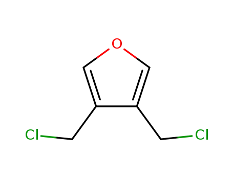 Molecular Structure of 6372-18-5 (Furan, 3,4-bis(chloromethyl)-)