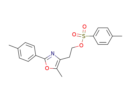 2-[5-methyl-2-(4-methylphenyl)-1,3-oxazol-4-yl]ethyl 4-methylbenzenesulfonate