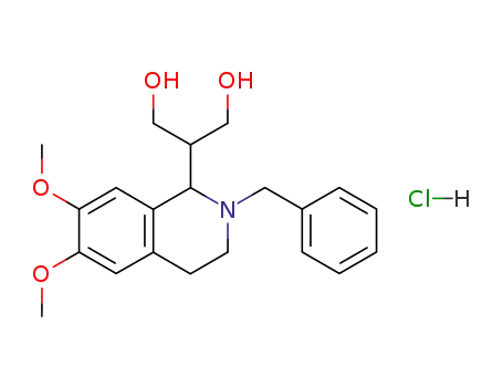 1-[bis(hydroxymethyl)-methyl]-2-benzyl-6,7-dimethoxy-1,2,3,4-tetrahydroisoquinoline hydrochloride