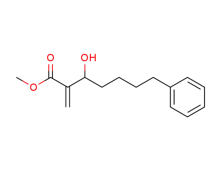 Molecular Structure of 119513-85-8 (β-hydroxy-α-methylene-benzeneheptanoic acid methyl ester)