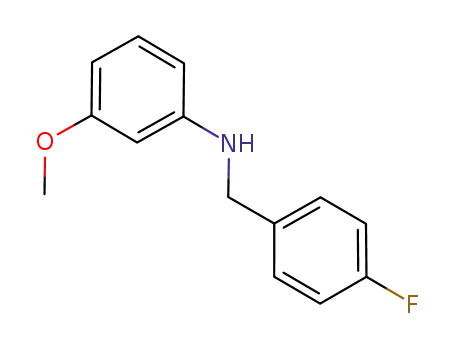 N- (4- 플루오로 벤질) -3- 메 톡시 아닐린, 97 %