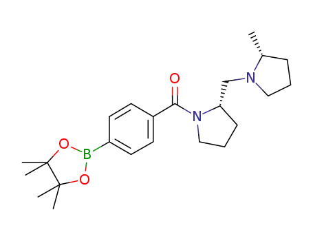 [2-(S)-(2-(R)-methyl-pyrrolidin-1-ylmethyl)-pyrrolidin-1-yl]-[4-(4,4,5,5-tetramethyl-[1,3,2]dioxaborolan-2-yl)-phenyl]-methanone