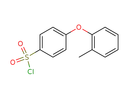Molecular Structure of 610277-83-3 (4-(2-METHYLPHENOXY)BENZENESULFONYL CHLORIDE)