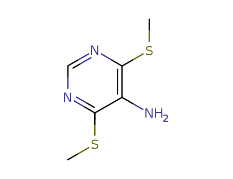 5-Pyrimidinamine,4,6-bis(methylthio)- cas  6311-79-1