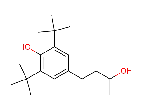 1-(3,5-di-t-butyl-4-hydroxyphenyl)-3-hydroxy butane