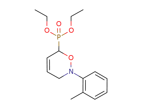diethyl 3,6-dihydro-2-o-tolyl-1,2-oxazin-6-yl-6-phosphonate