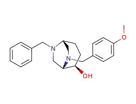 (-)-(1S,2R,5R)-6-benzyl-8-(4-methoxybenzyl)-6,8-diazabicyclo[3.2.2]nonan-2-ol