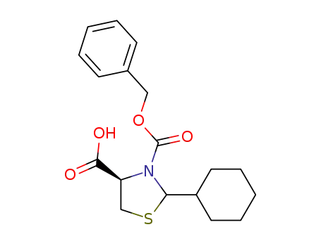 (R)-2-cyclohexyl-thiazolidine-3,4-dicarboxylic acid 3-benzyl ester