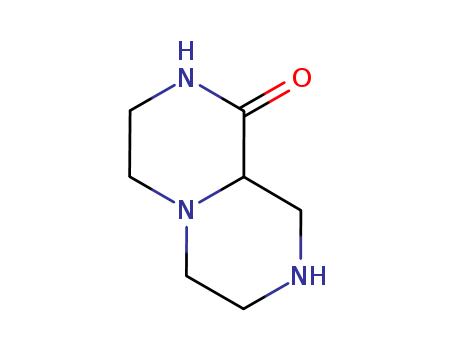 2H-Pyrazino[1,2-a]pyrazin-1(6H)-one, hexahydro-