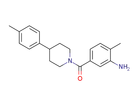 (3-amino-4-methyl-phenyl)-[4-(4-methylphenyl)-1-piperidyl]methanone