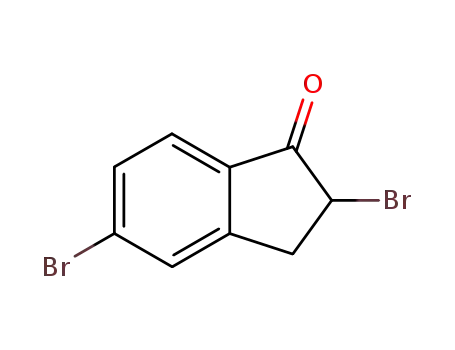 2,5-dibromo-2,3-dihydro-1H-inden-1-one