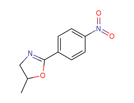 Oxazole,4,5-dihydro-5-methyl-2-(4-nitrophenyl)-