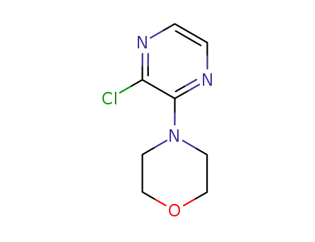 4- (3- 클로로 피라진 -2- 일) 모르 폴린