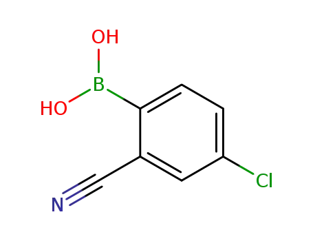 (4-클로로-2-시아노페닐)붕소산