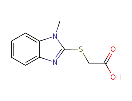(1-METHYL-1H-BENZOIMIDAZOL-2-YLSULFANYL)-아세트산