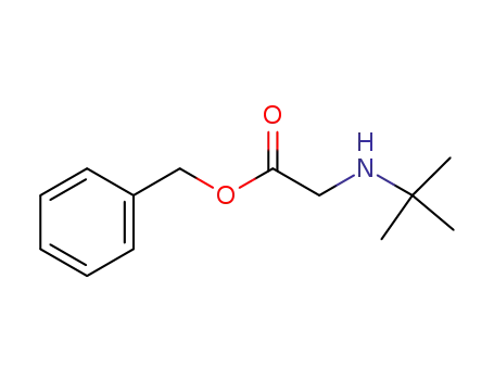 Molecular Structure of 343319-03-9 (BENZYL 2-(TERT-BUTYLAMINO)ACETATE)